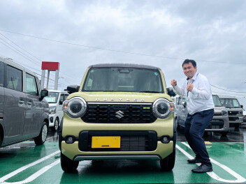 新型ハスラー納車しました！